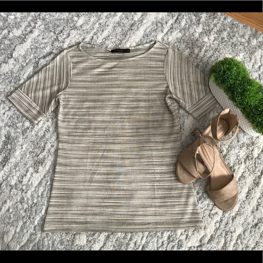 EXPRESS metallic blouse